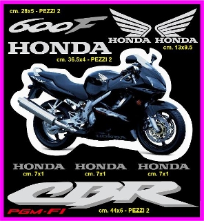 zoom immagine (KIT ADESIVI moto HONDA CBR 600 F anno 2001-2002)